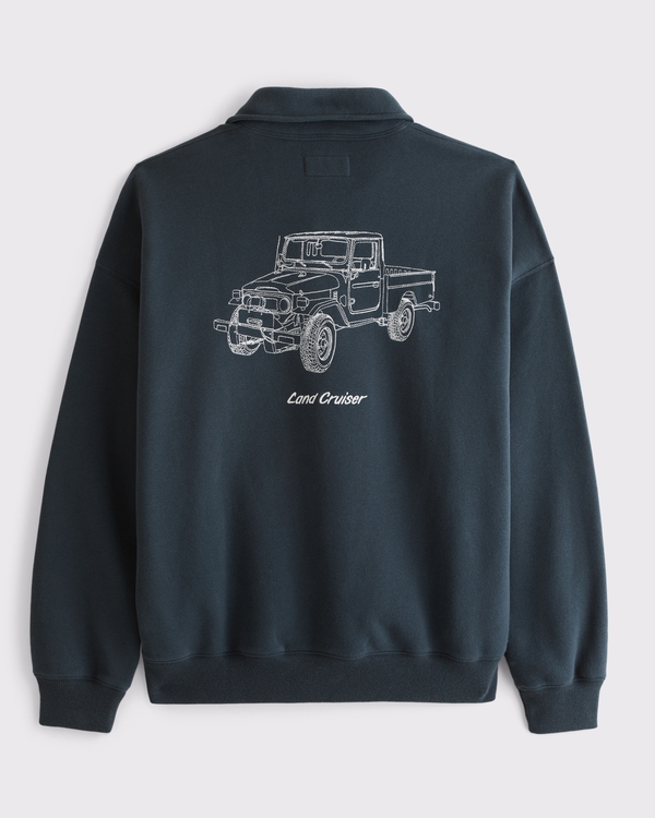 Toyota Graphic Polo Sweatshirt