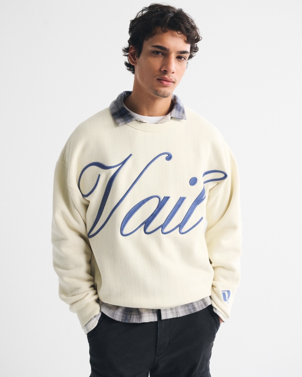 Vail Resorts Crew Sweatshirt, Cream view 1