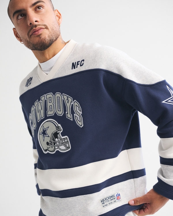 Dallas Cowboys Jersey-Inspired Sweatshirt