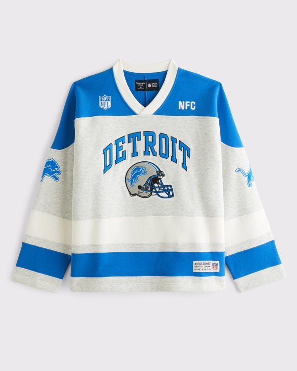 Detroit Lions Jersey-Inspired Sweatshirt