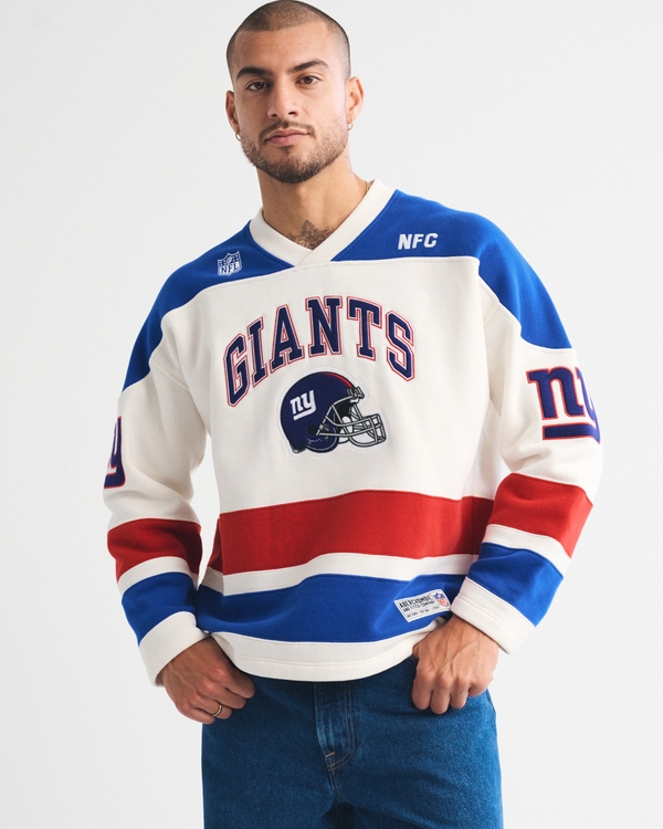 New York Giants Jersey-Inspired Sweatshirt
