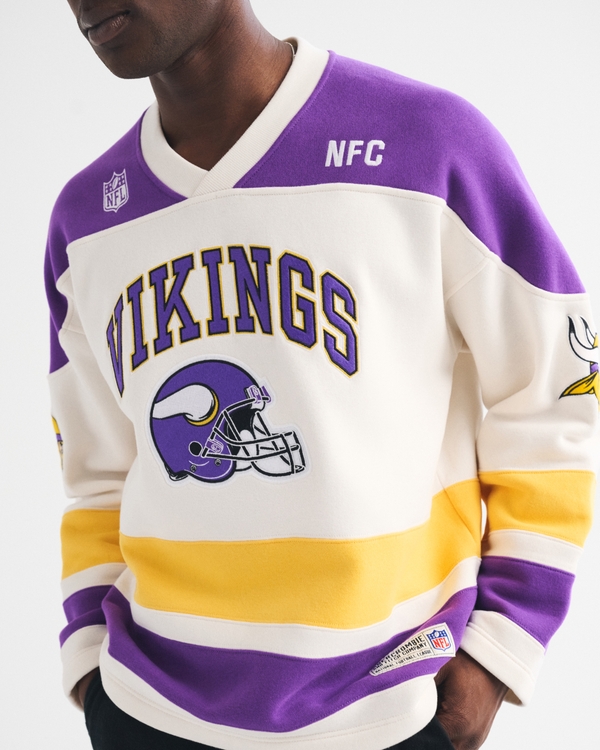 Minnesota Vikings Jersey-Inspired Sweatshirt