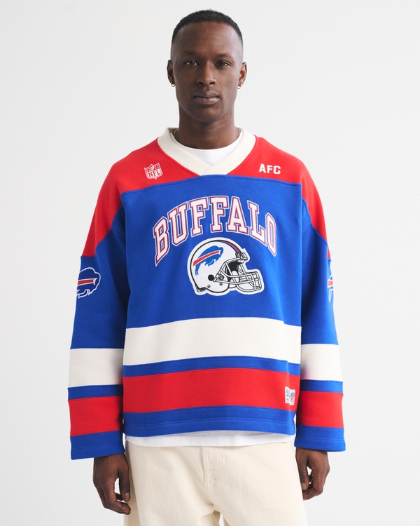 Buffalo Bills Jersey-Inspired Sweatshirt