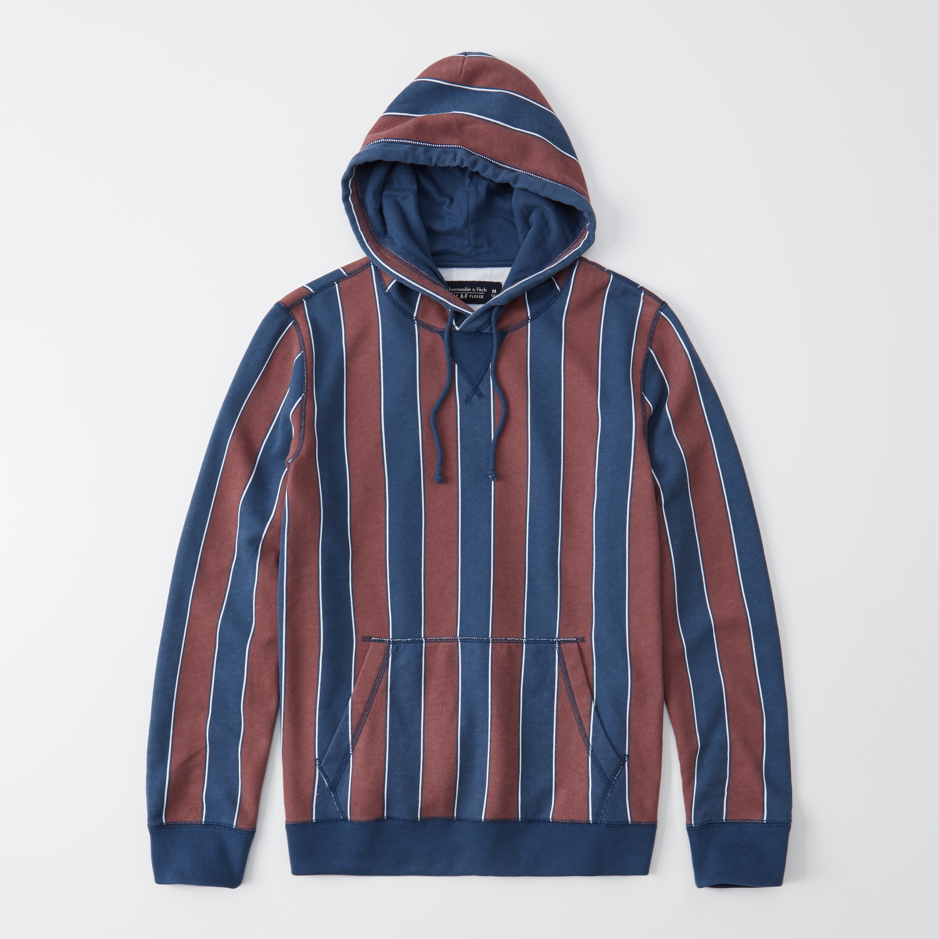 vertical striped sweatshirt