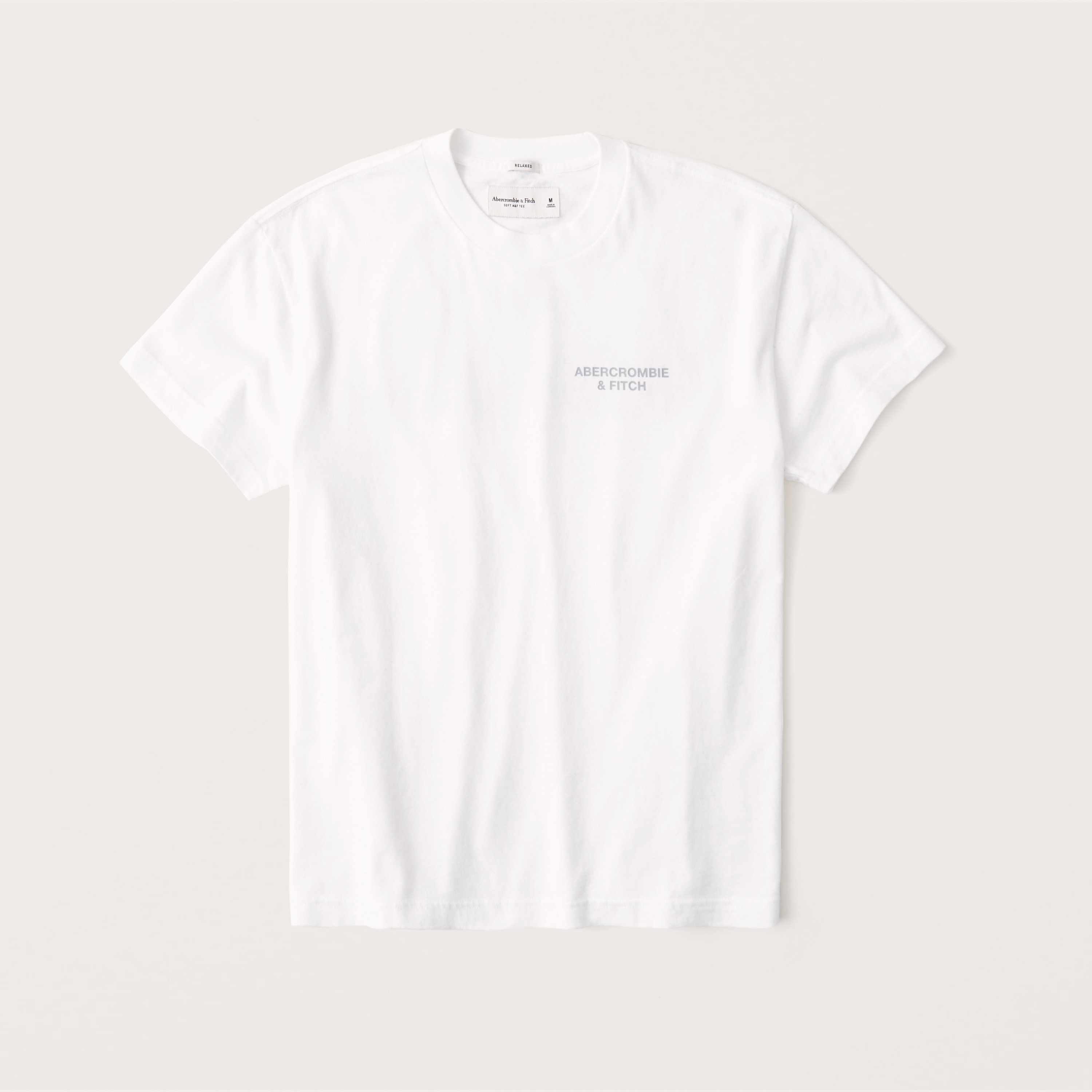 abercrombie white t shirt