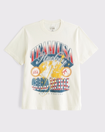 USA Hockey Graphic Tee from Abercrombie & Fitch - $45