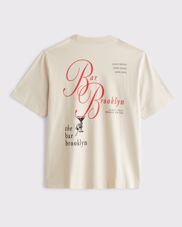 Premium Heavyweight 2.0 Tee, Light Beige view 1