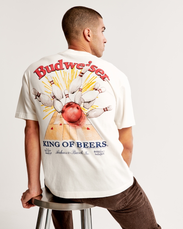 Budweiser Graphic Tee, Off White