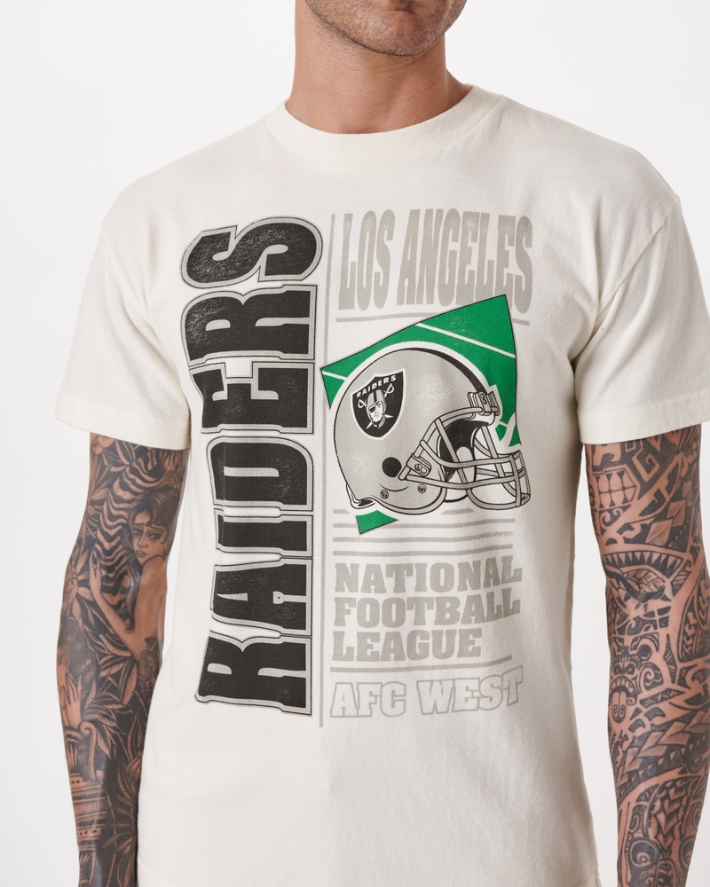 Men's Vintage Los Angeles Raiders Graphic Tee, Men's Tops