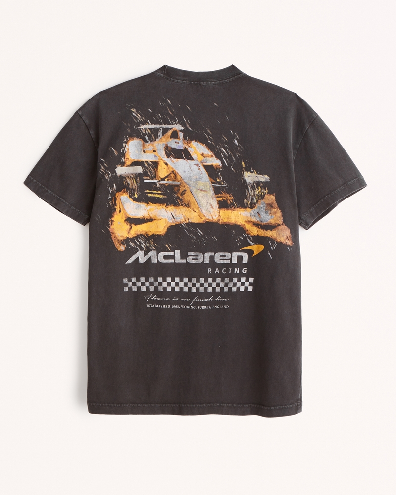 Men's Relaxed McLaren Graphic Hoodie, Men's Tops