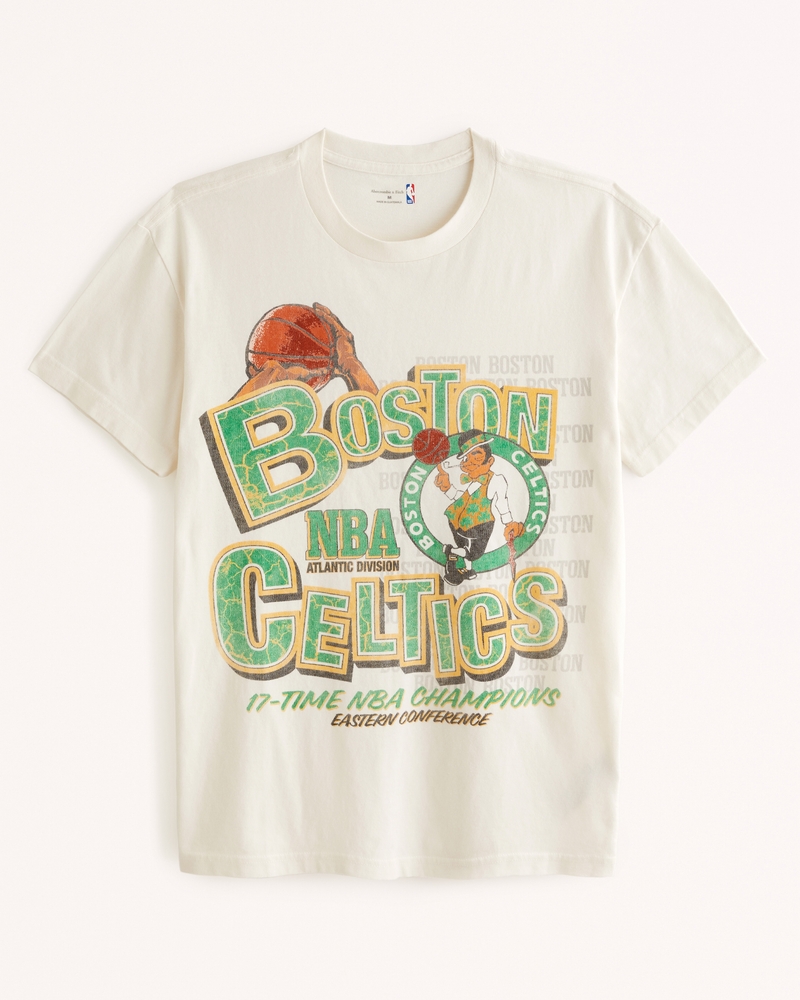 Hombre Camiseta con estampa de los Boston Celtics, Hombre