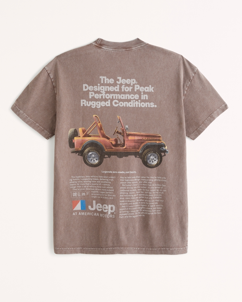 Men's Jeep Graphic Tee | Men's Tops | Abercrombie.com