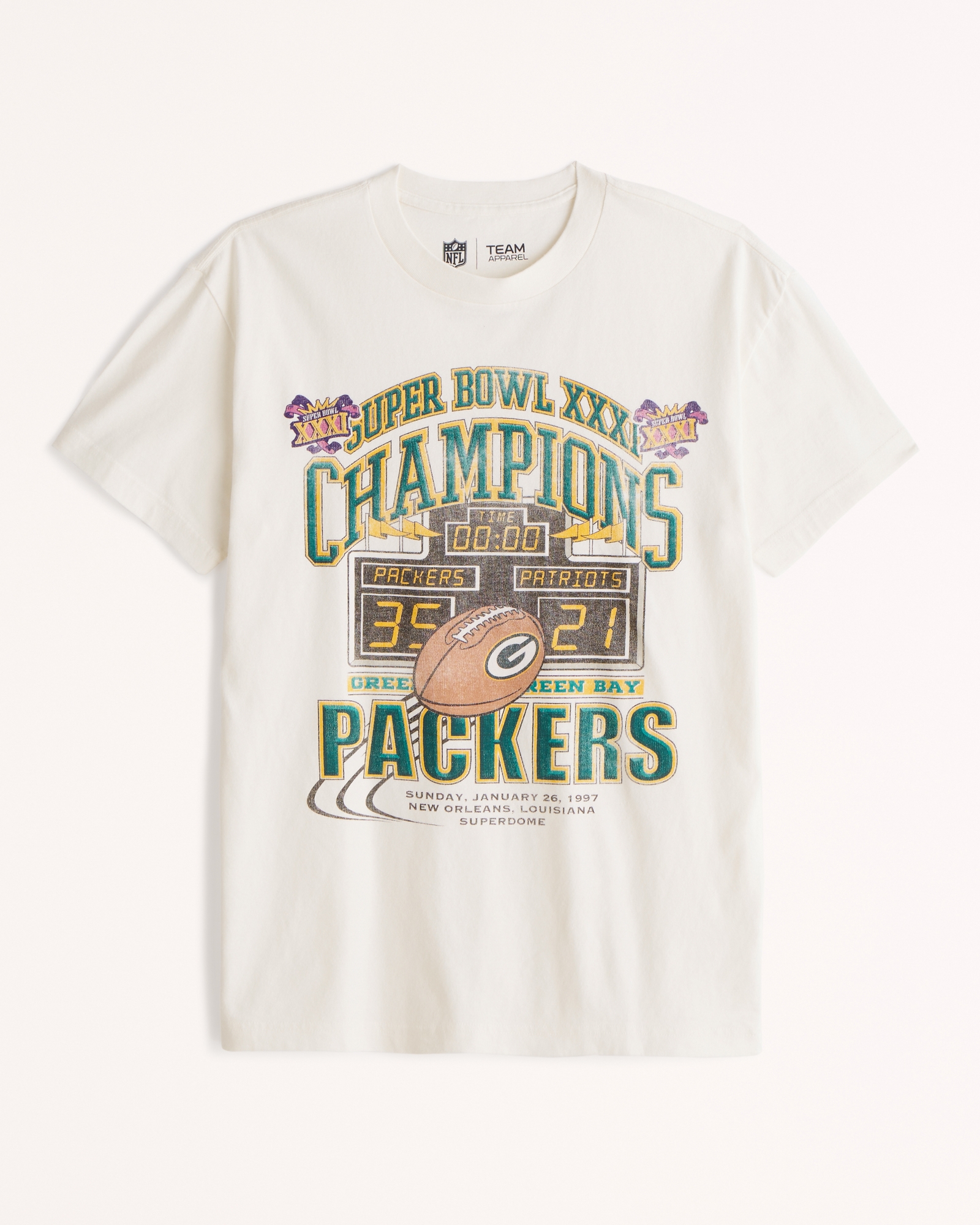 Vintage Green Bay Packers T-shirt L -   Denmark