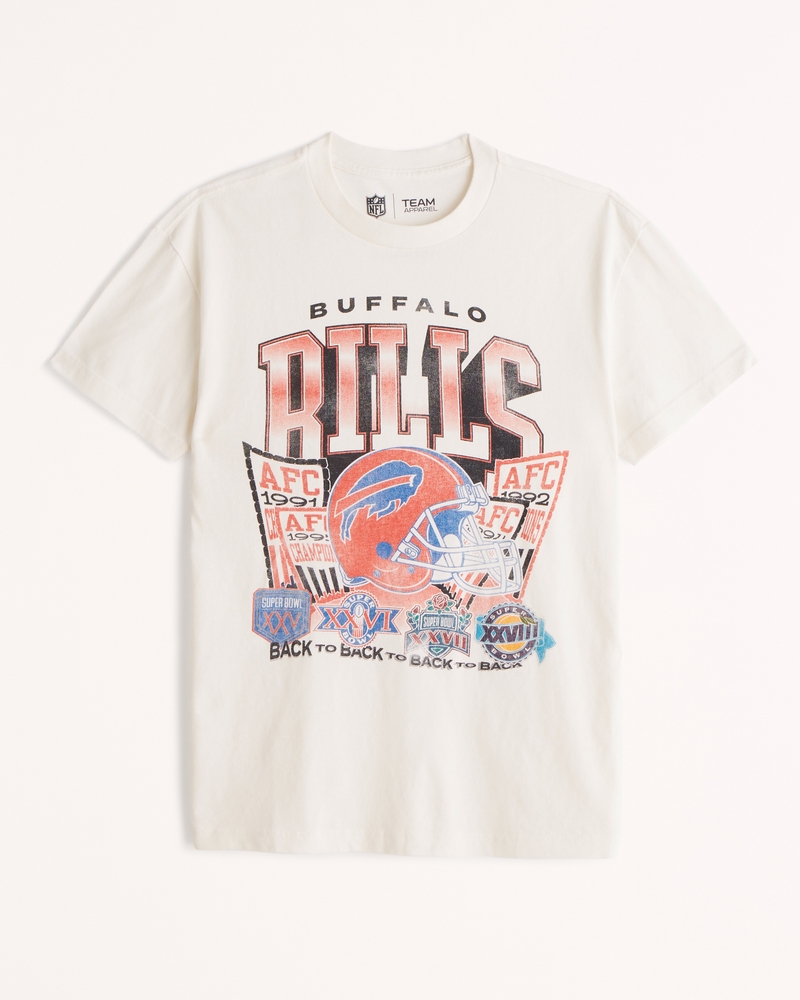 Men's Vintage Buffalo Bills Graphic Tee, Men's Tops
