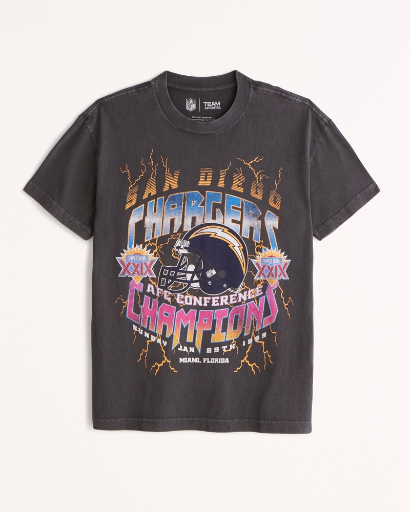 Men's Vintage San Diego Chargers Graphic Tee, Men's