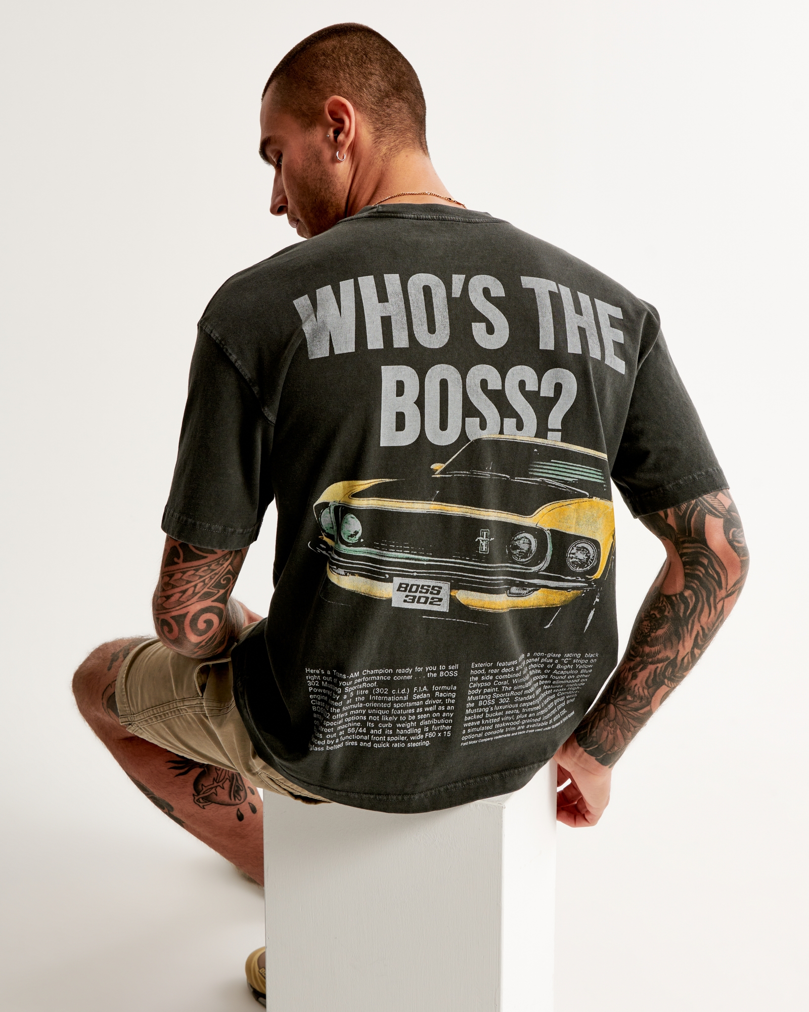 Ford Bronco Oversized Graphic Tee