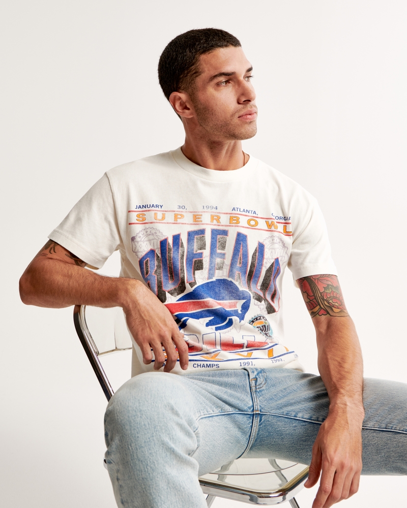 Men's Buffalo Bills Graphic Tee, Men's Tops