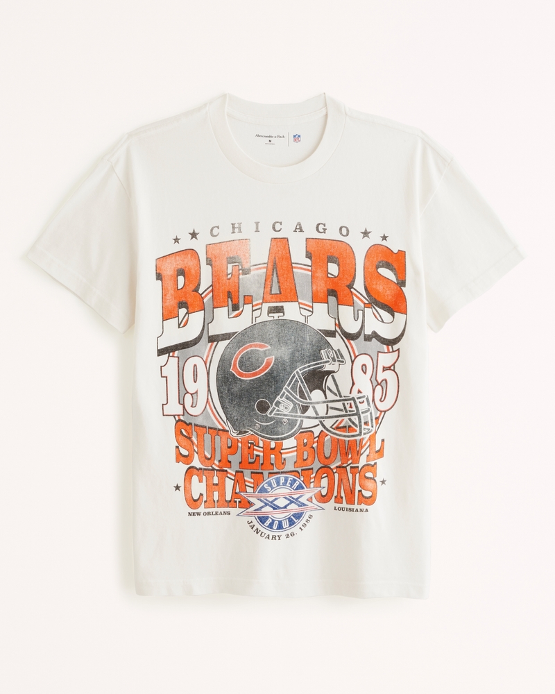 Camiseta con estampa de los Chicago Bears