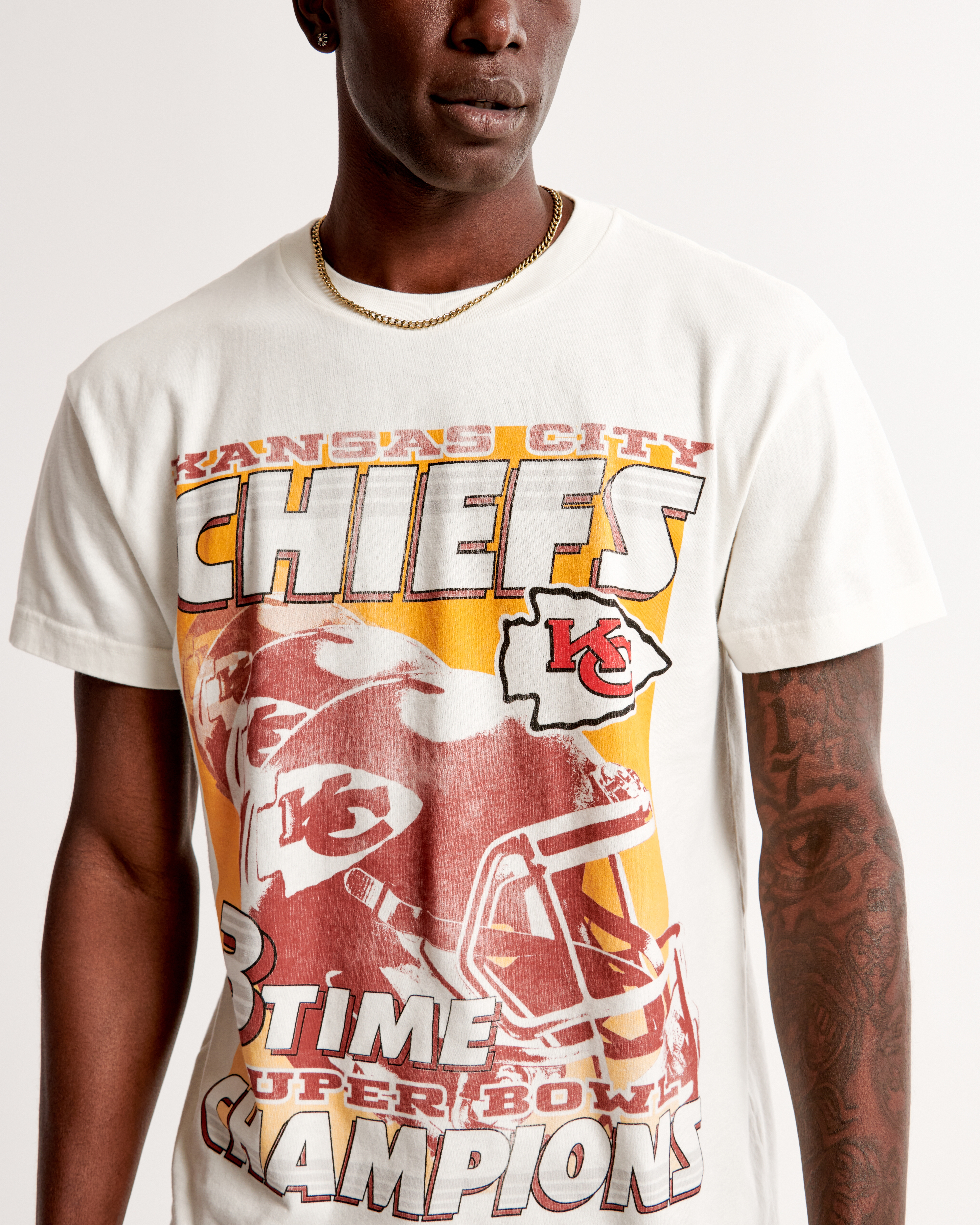 Vintage chiefs t on sale shirt