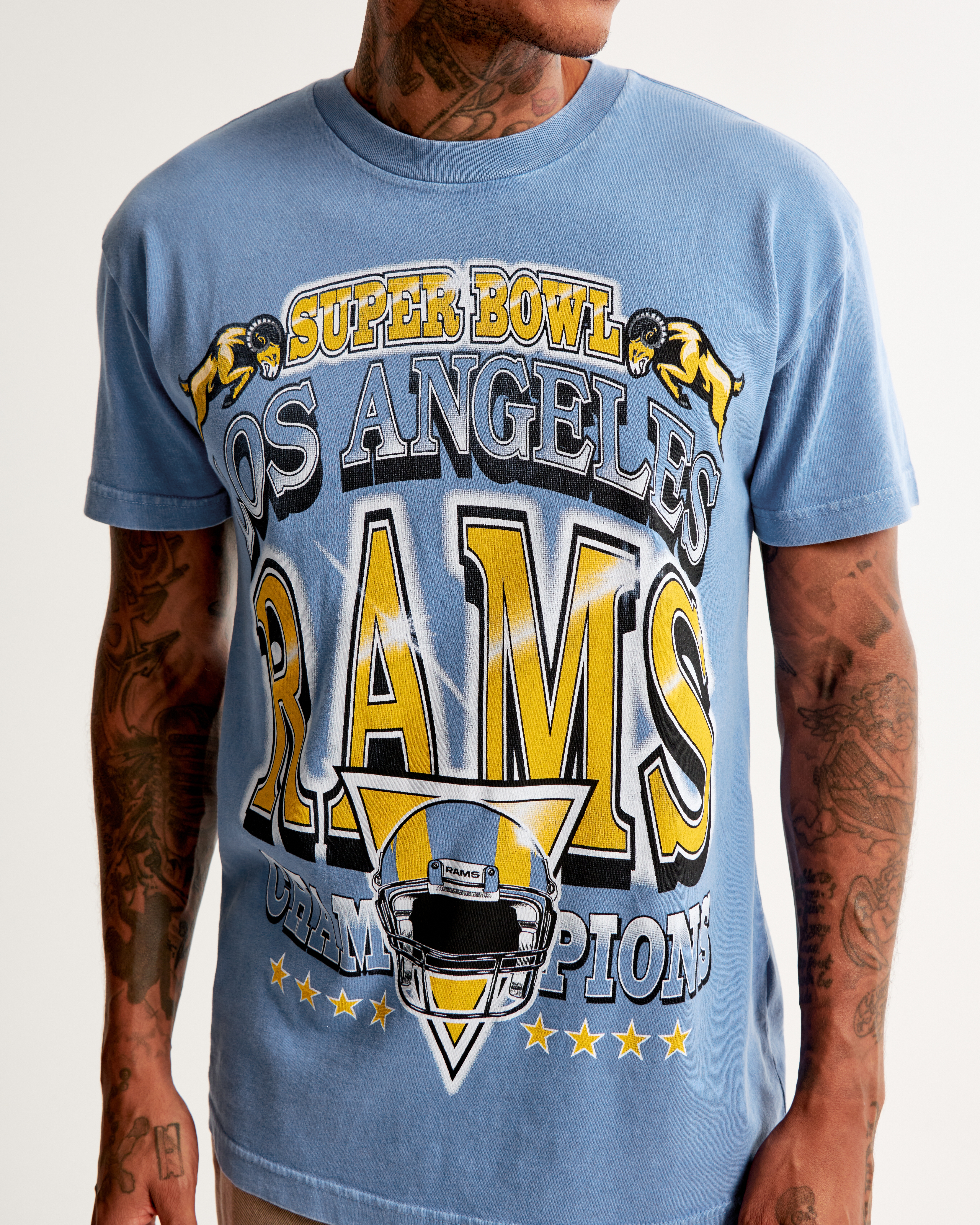 Vintage los angeles outlet rams t shirt