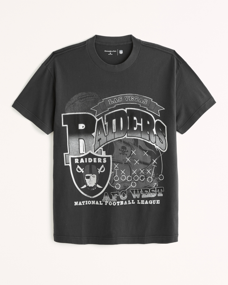 NFL Las Vegas Raiders Boys' Short Sleeve Cotton T-Shirt - XS