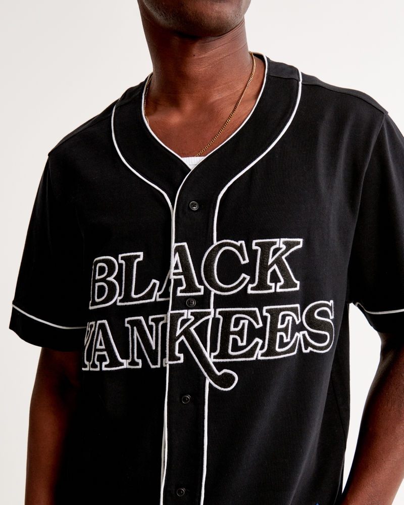 New Era MLB Big Logo Oversized New York Yankees T-Shirt Black - M