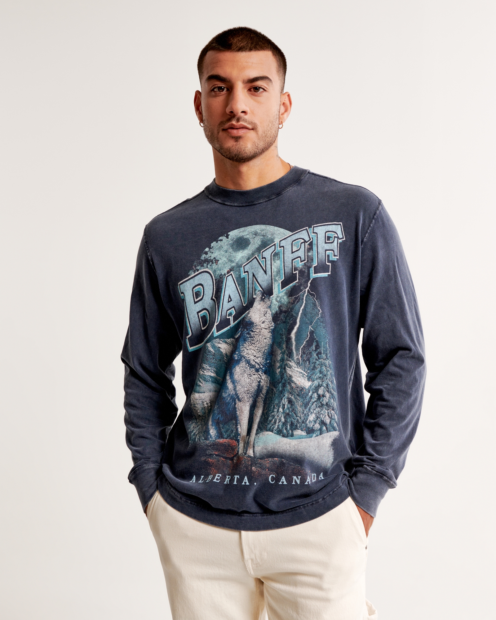 Long-Sleeve Banff Graphic Tee