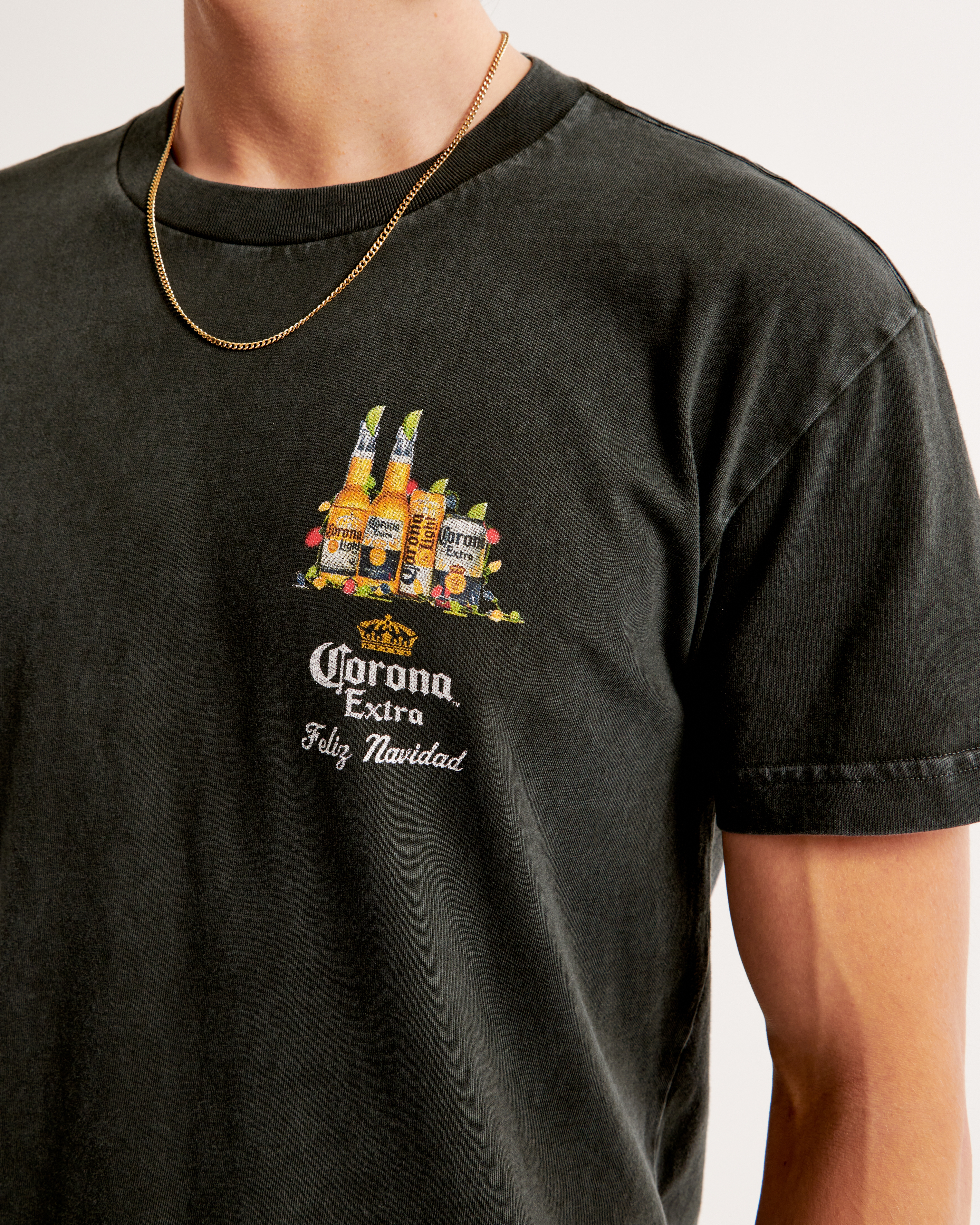 Hombre Camiseta con estampa de Corona Hombre Liquidaci n