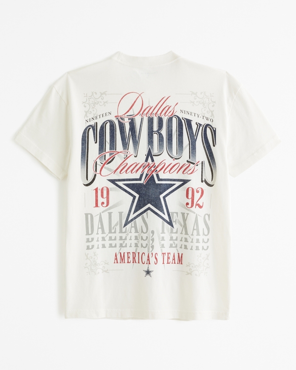 Dallas Cowboys Graphic Tee, Off White