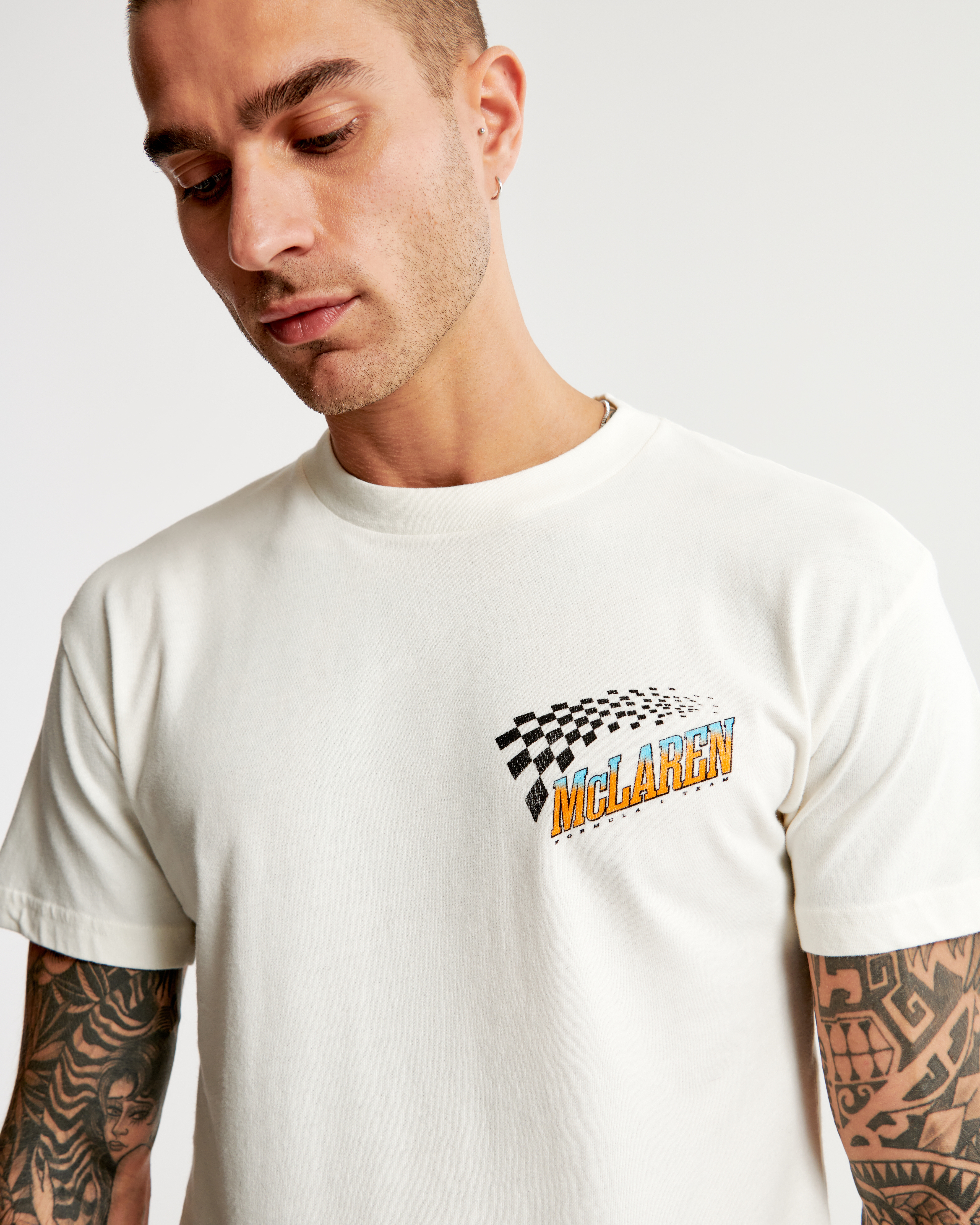 Camiseta con estampa de McLaren