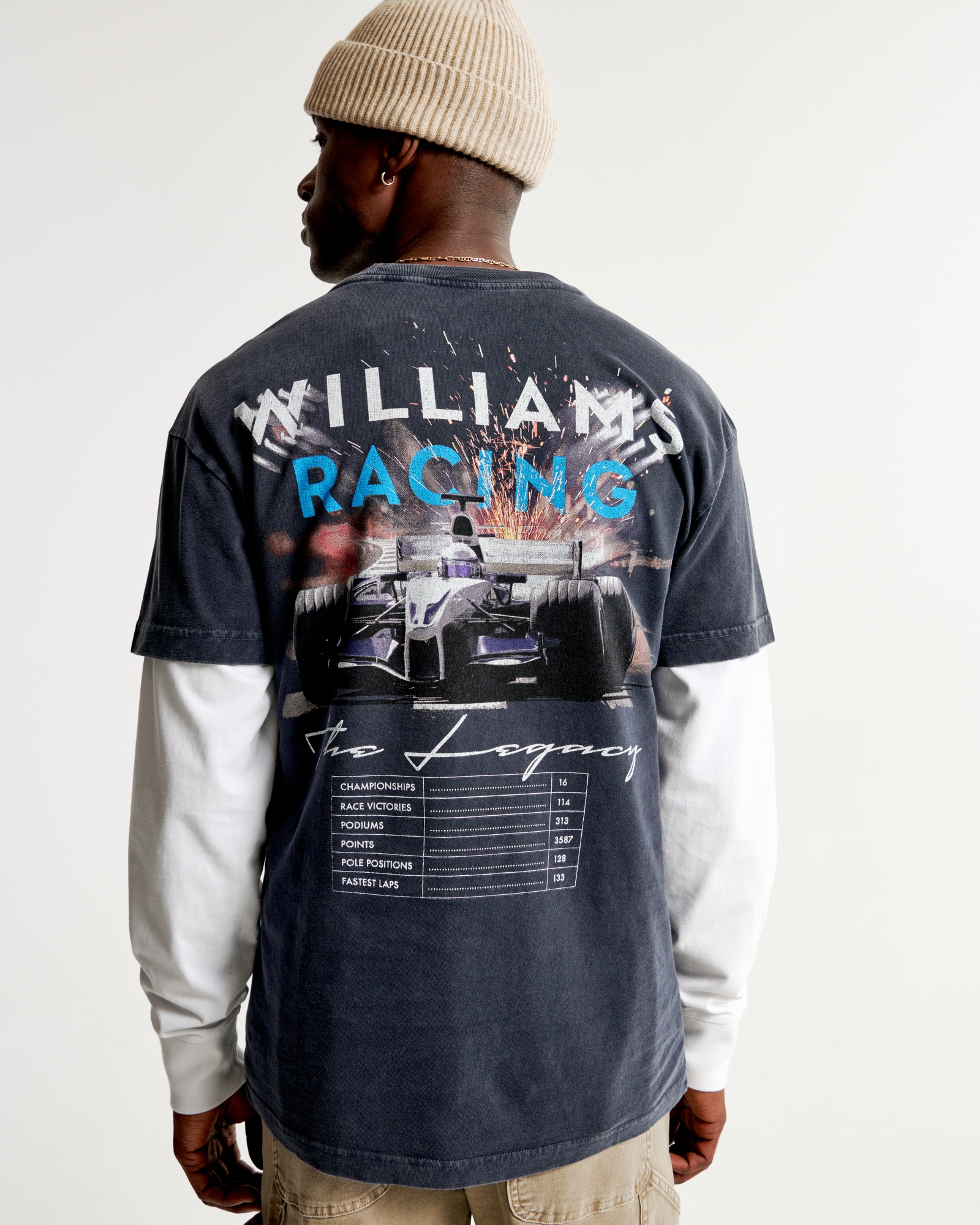 Men's Williams Racing Sports Fan T-Shirts