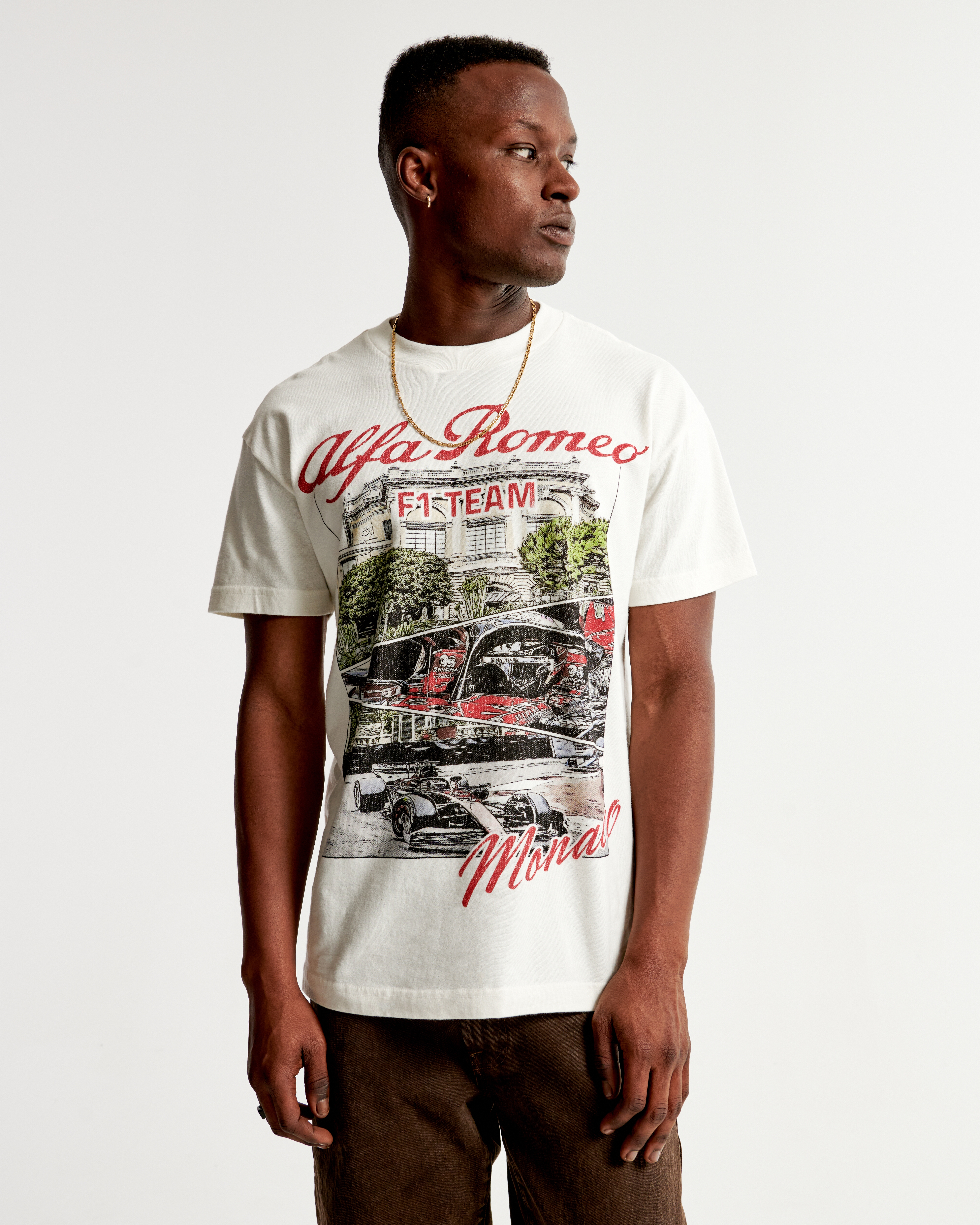 Gender Inclusive Alfa Romeo F1 Team Graphic Tee | Gender Inclusive