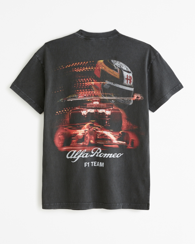 Alfa romeo f1 t shirt hot sale