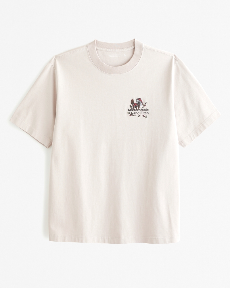 Men's Premium Polished Logo Tee | Men's Clearance | Abercrombie.com