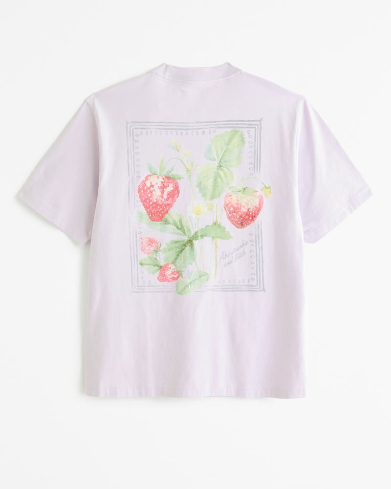 Vintage Retro Strawberry Silhouette T-Shirt Vintage Retro Strawberry Silhouette T-Shirt