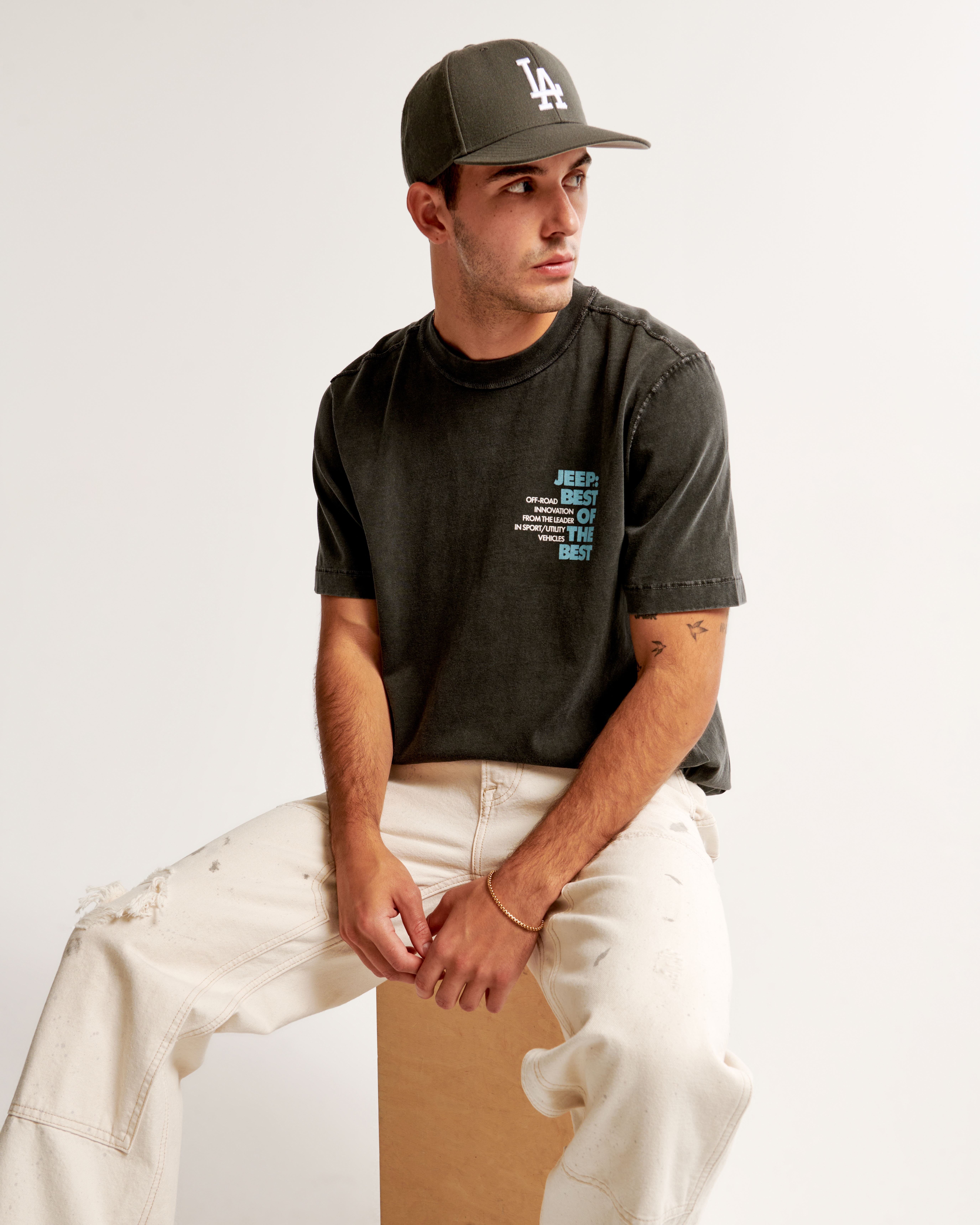 Men's Jeep Vintage-Inspired Graphic Tee | Men's Clearance