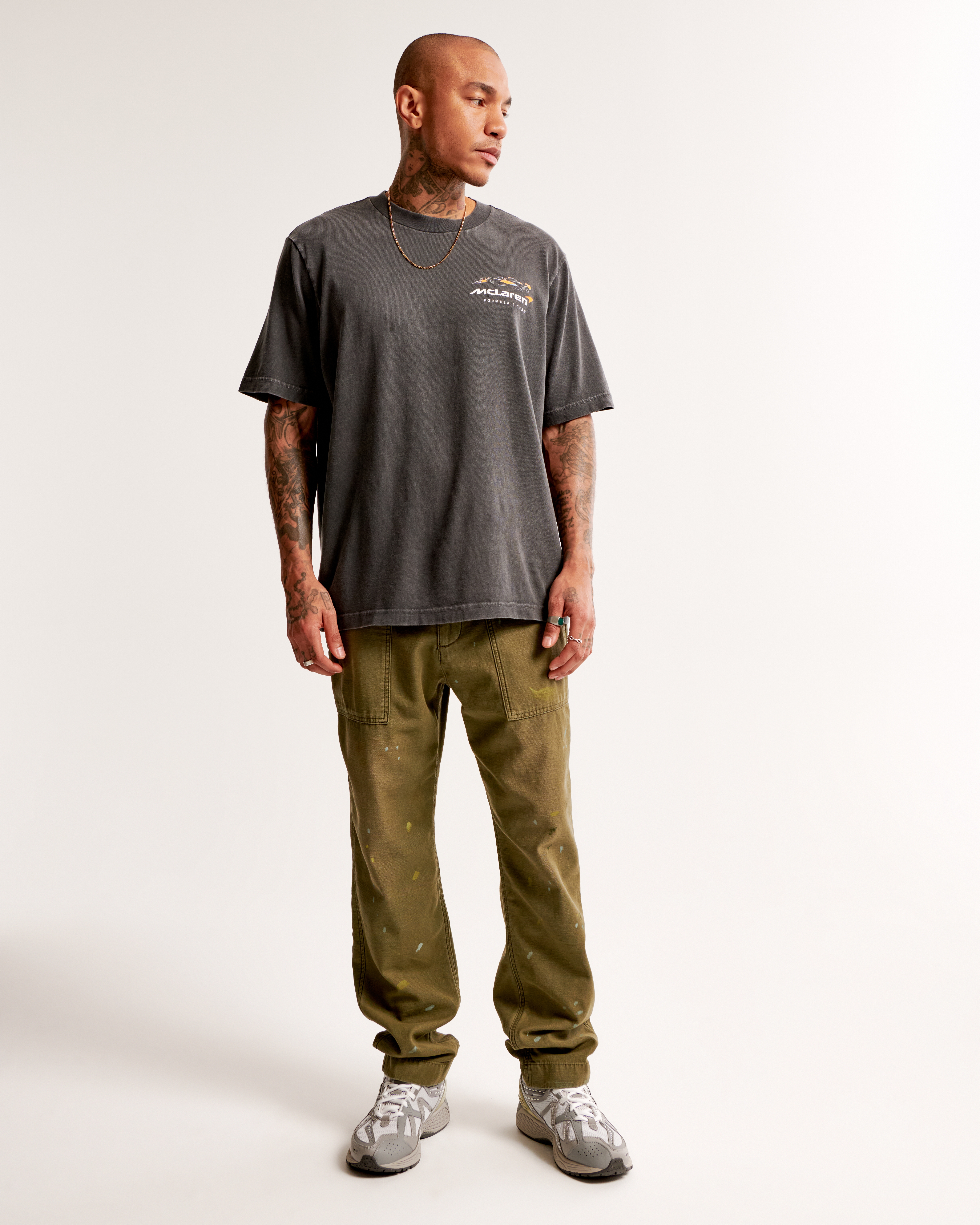 Abercrombie & Fitch McLaren Vintage-Inspired Graphic Tee