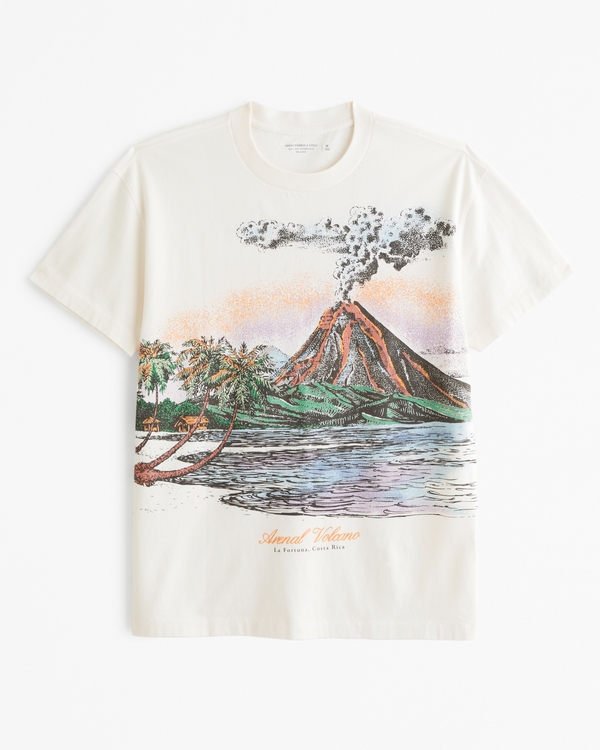 Arenal Volcano Graphic Tee