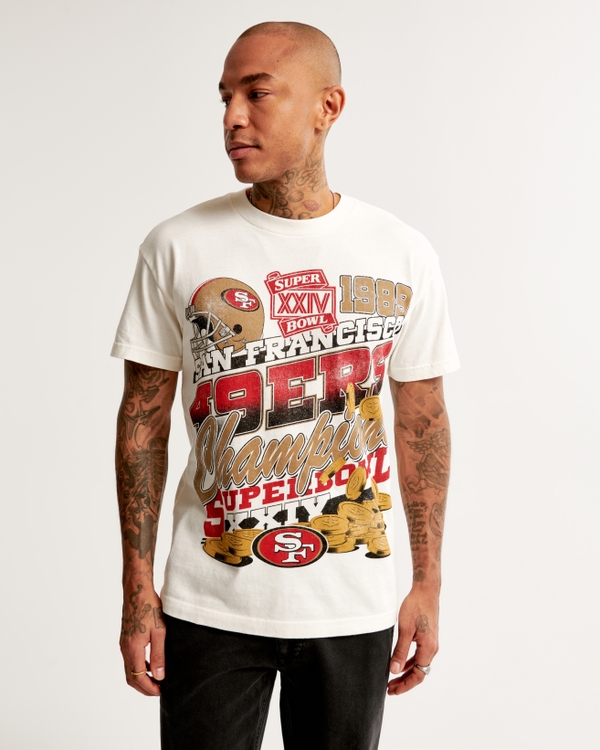 San Francisco 49ers Graphic Tee, White