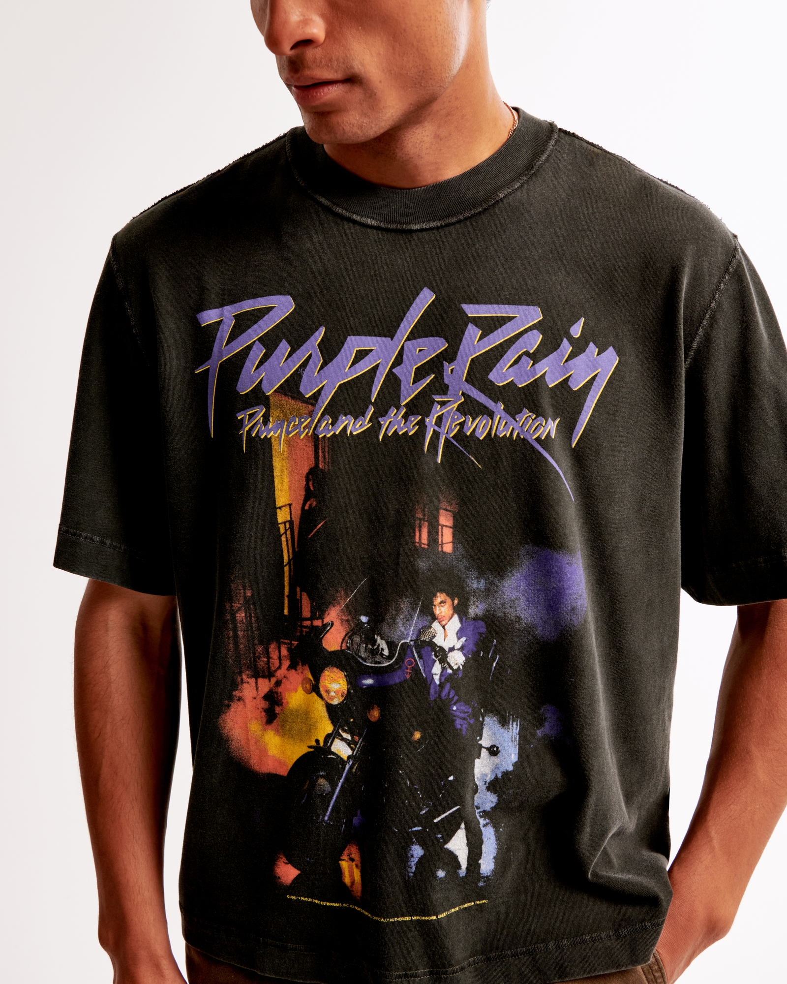 Cropped Prince Graphic Tee