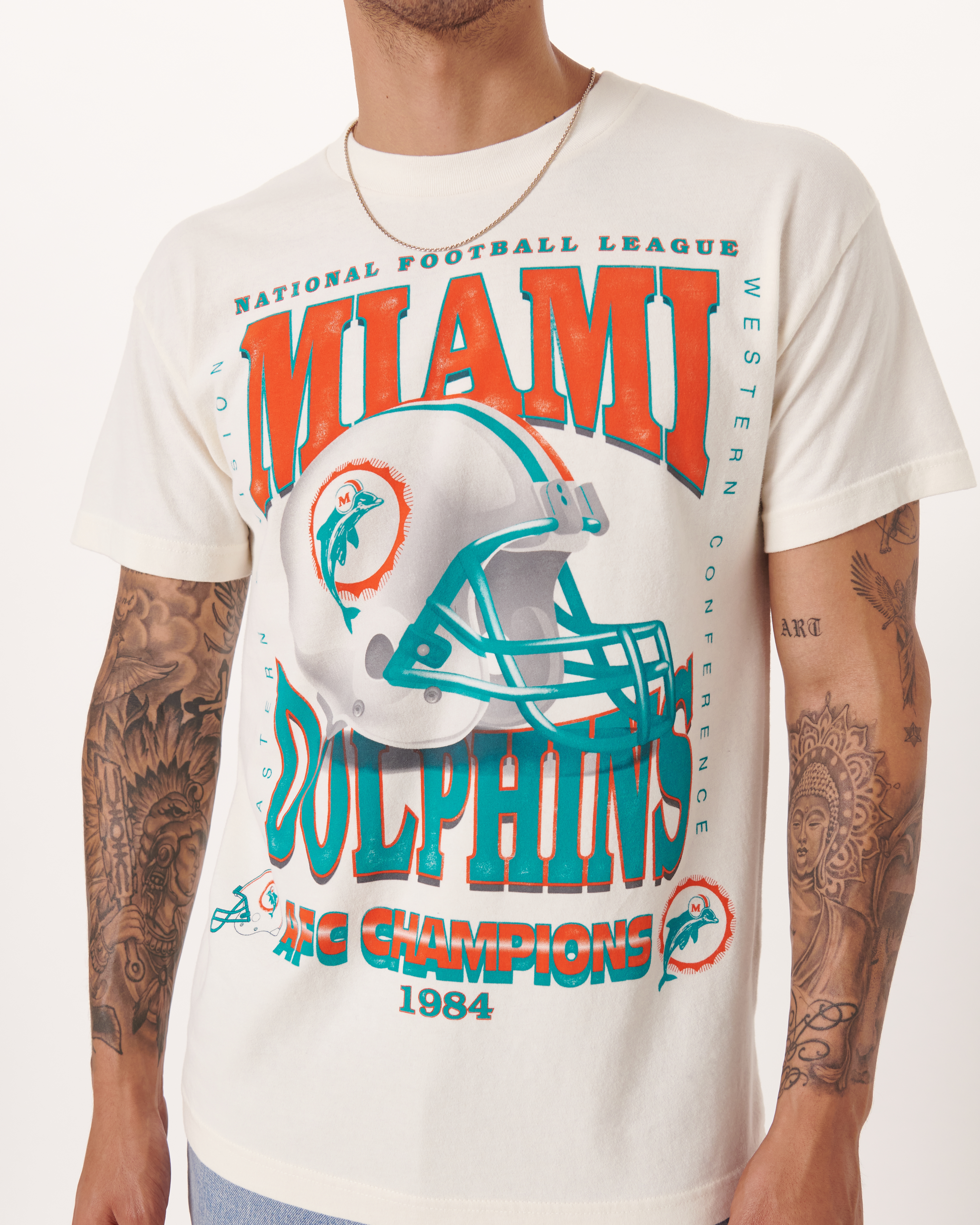 Miami dolphins retro t clearance shirt