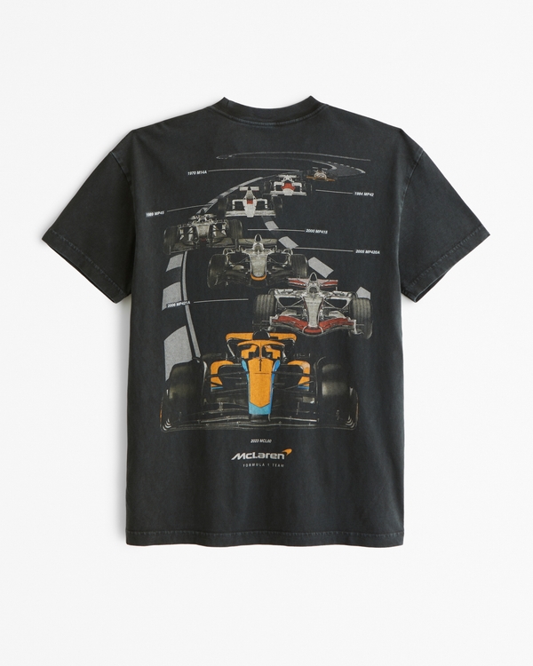 McLaren Graphic Tee, Black Texture