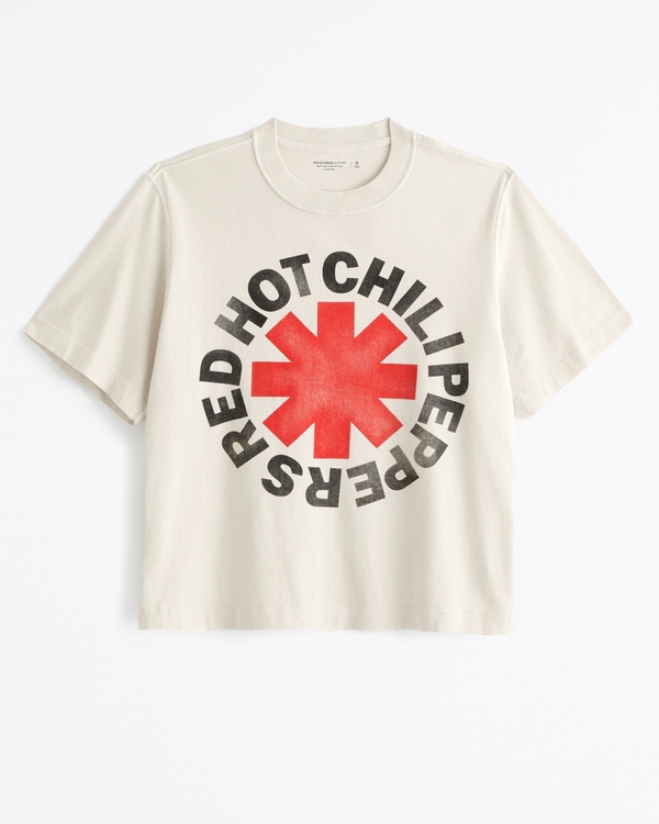 Homme T-shirt graphique Red Hot Chili Peppers de coupe courte | Homme Tops | Abercrombie.com
