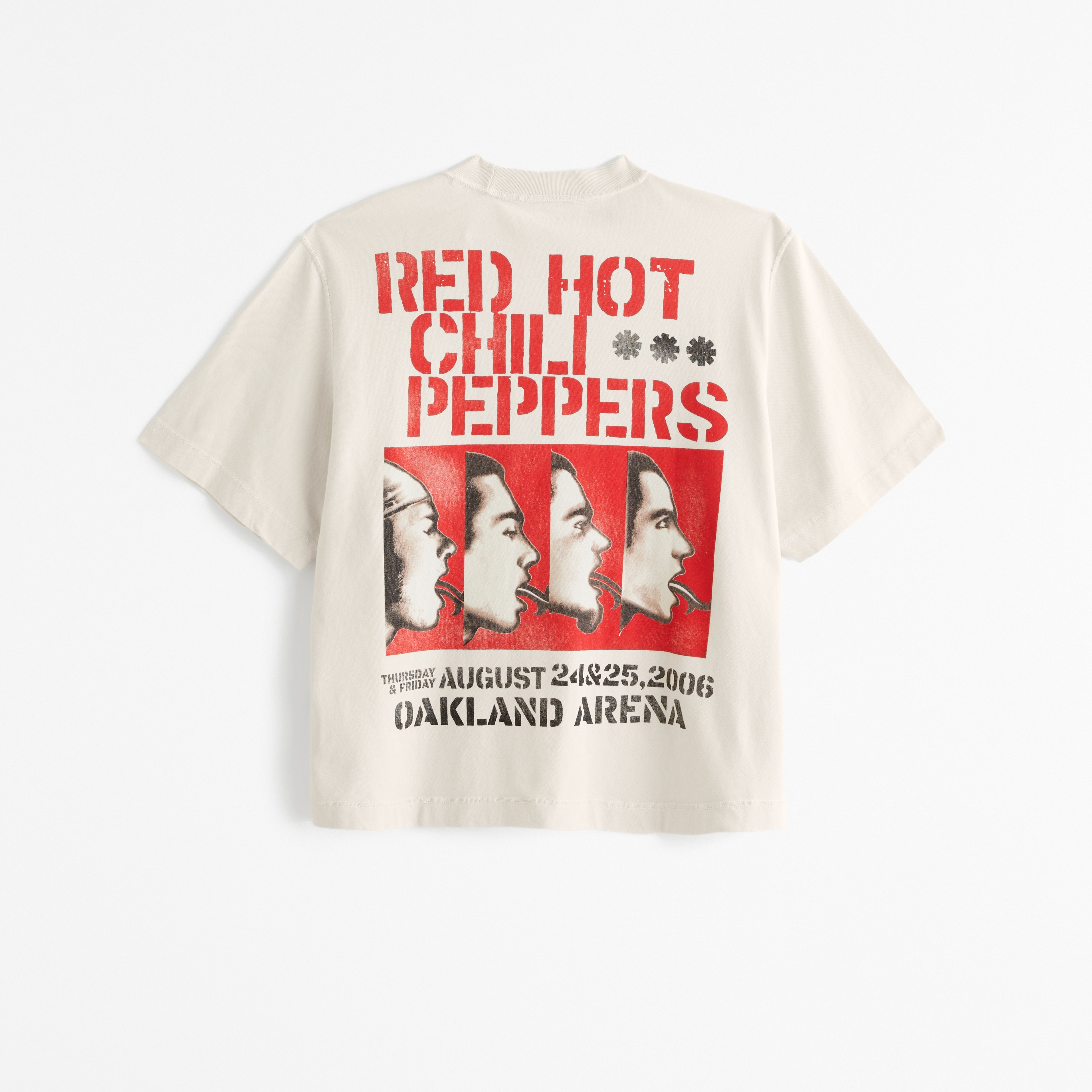 クロップド Red Hot Chili Peppers グラフィックTシャツ
