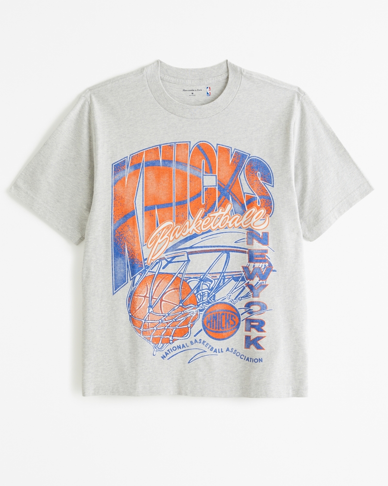 Men's New York Knicks Vintage-Inspired Graphic Tee, Men's Tops