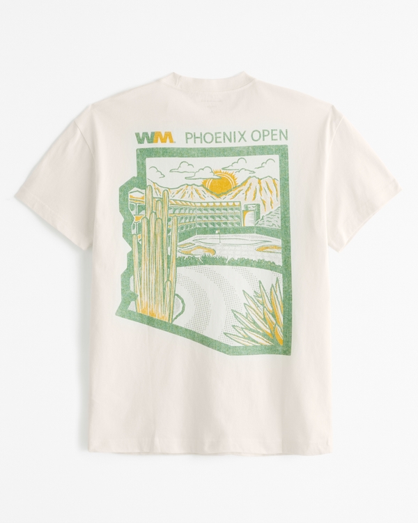 PGA Phoenix Open Graphic Tee, Off White