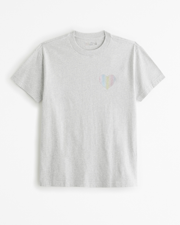 Pride Glitter Heart Tee