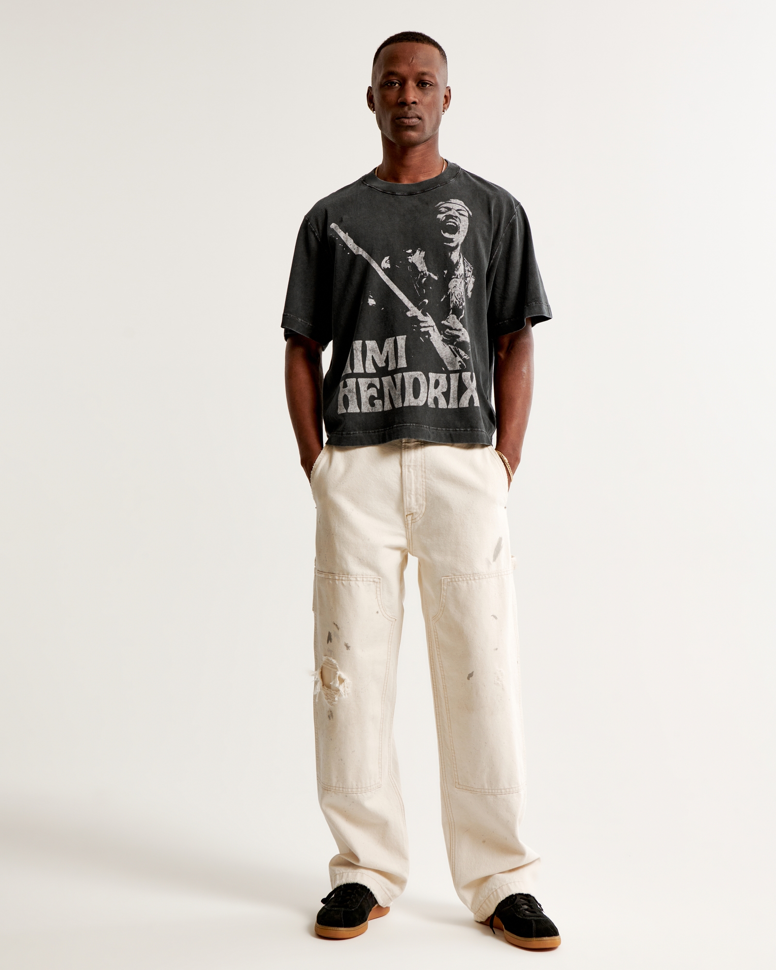 Gender Inclusive Cropped Nirvana Graphic Tee, Gender Inclusive Gender  Inclusive