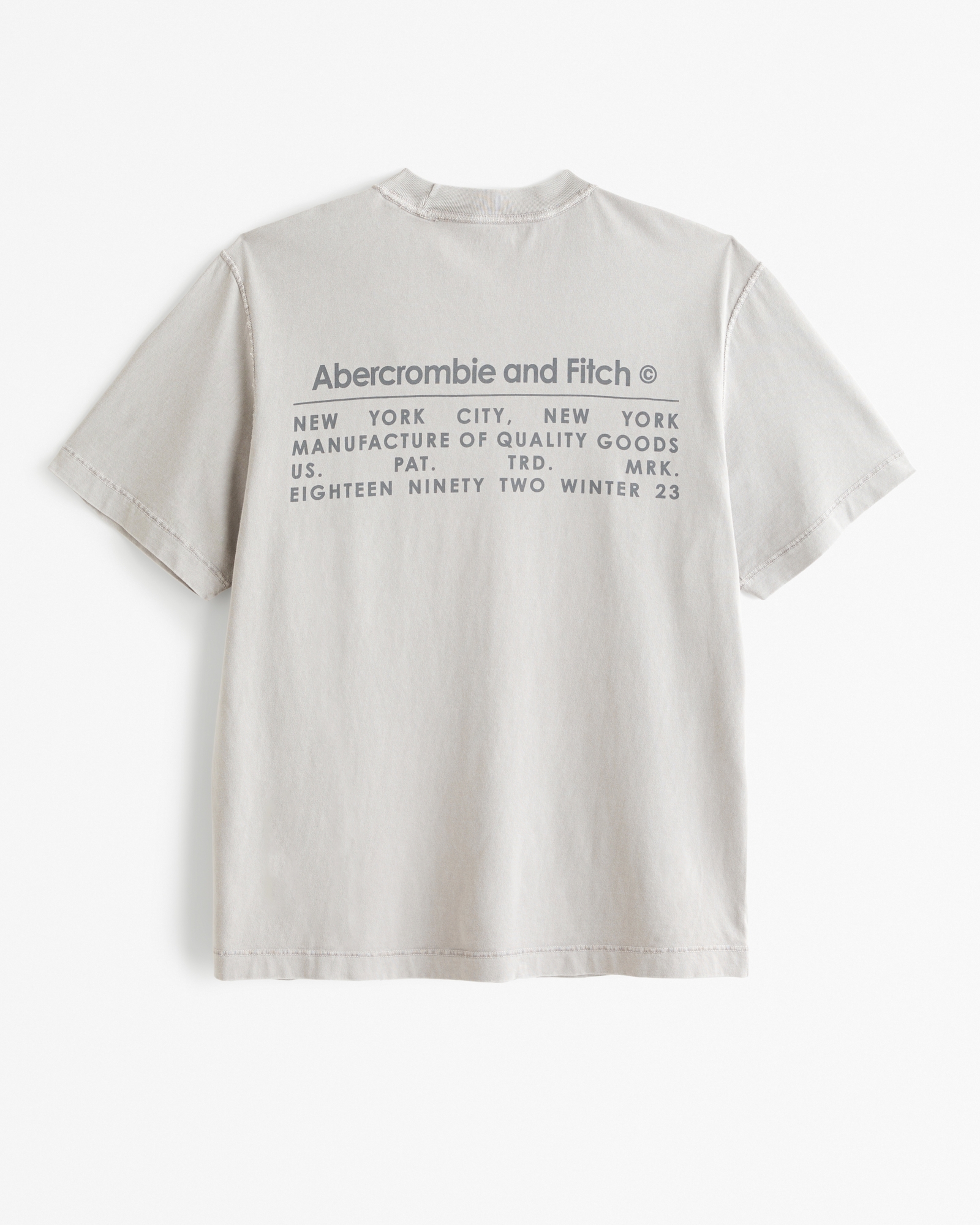 Vintage-Inspired Micro-Logo Tee