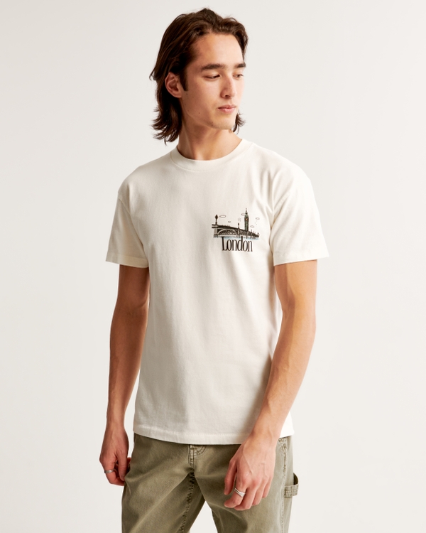 London Graphic Tee, Off White